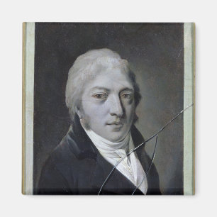 Self Portrait with Broken Glass Magnet