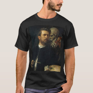 Self-Portrait With Death as a Fiddler (by Böcklin) T-Shirt