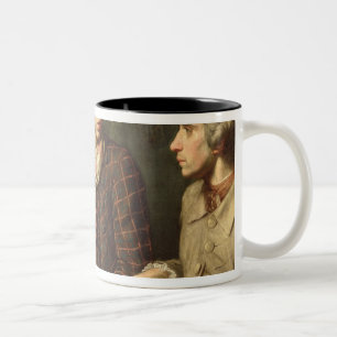 Self Portrait with Dominique Herment  1769 Two-Tone Coffee Mug