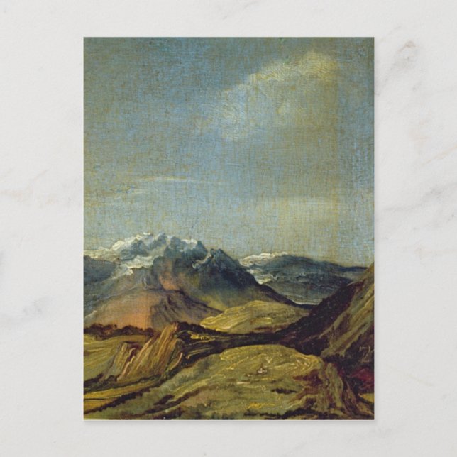 Self Portrait with Gloves, 1498 Postcard (Front)