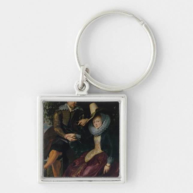 Self portrait with Isabella Brandt Key Ring (Front)