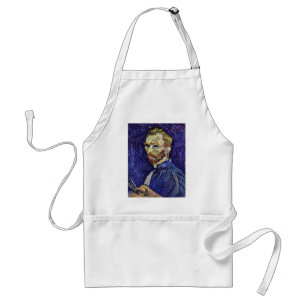 Self Portrait With Palette By Vincent Van Gogh Standard Apron