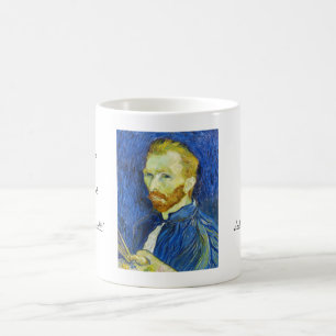Self Portrait with Pallette vincent van gogh Coffee Mug