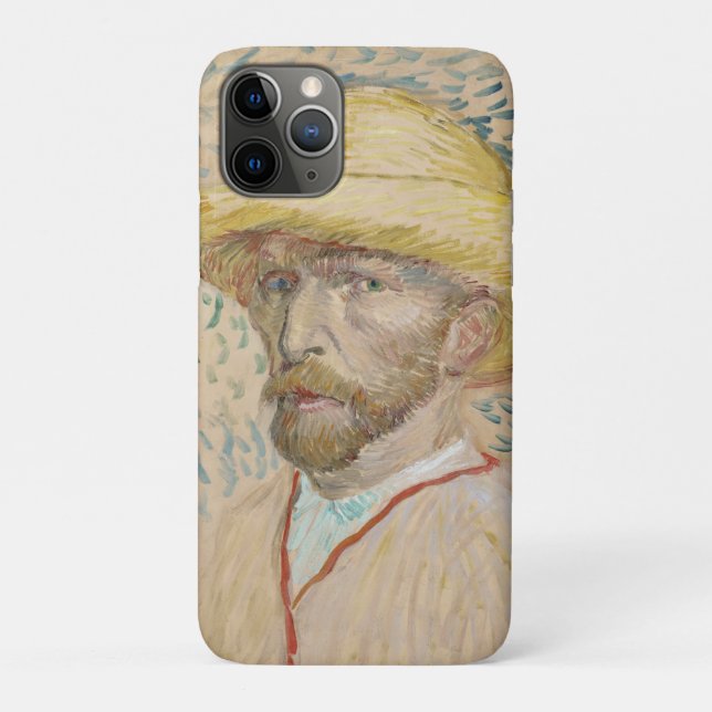 Self Portrait With Straw Hat Case-Mate iPhone Case (Back)