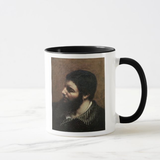 Self Portrait with Striped Collar Mug (Right)