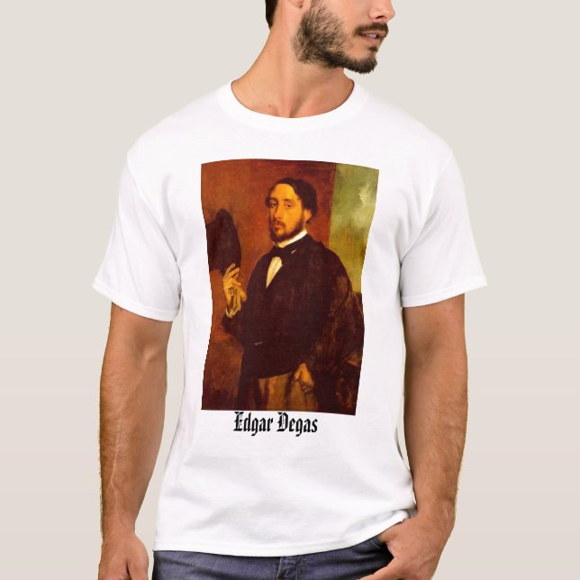 Self Portrait With Top Hat - Edgar Degas, Edgar... (Front)