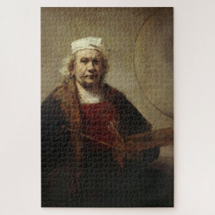 Self-Portrait with Two Circles: Genius Rembrandt Jigsaw Puzzle
