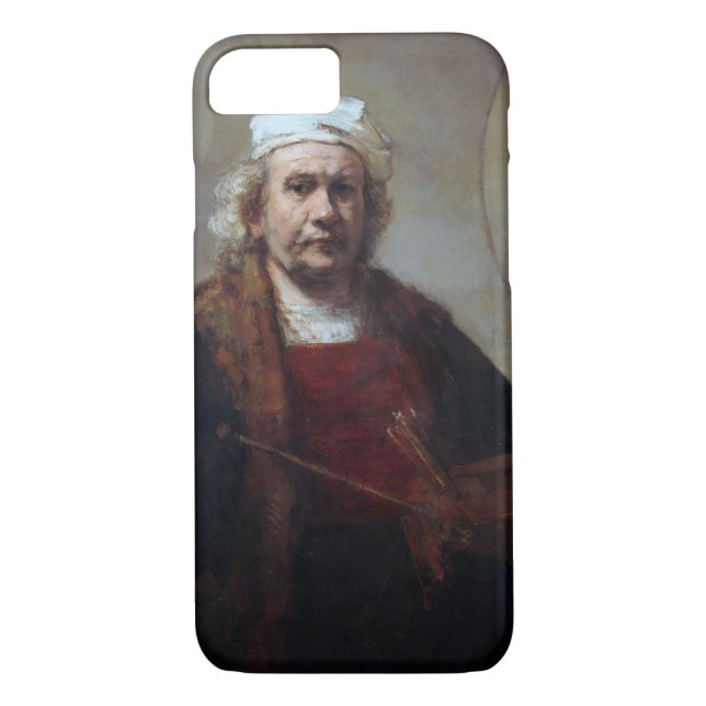 Self-Portrait with Two Circles, Rembrandt Case-Mate iPhone Case (Back)