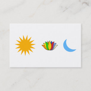 Self-realisation Yoga Symbols Business Card