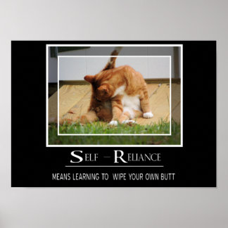 Self-Reliance Poster