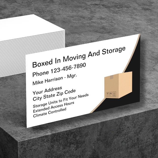 Self Storage Business Cards (Creator Uploaded)