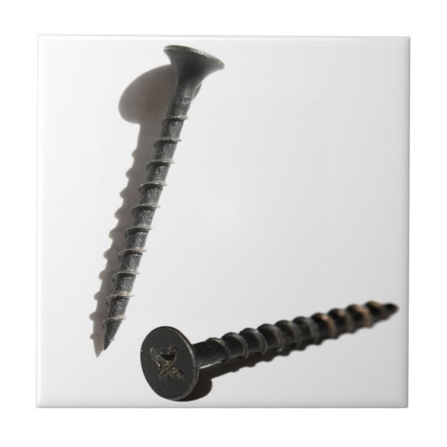 Self Tapping Black Screw Builder Construction Ceramic Tile (Front)
