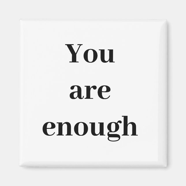 Self-Worth Fridge Magnet (Front)