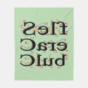 selfcare club fleece blanket
