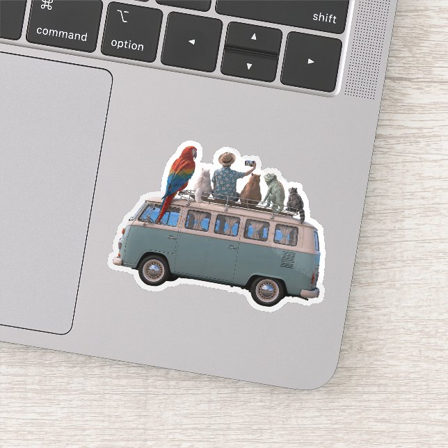 Selfie Boy Road Trip Van (Detail)