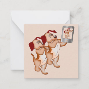 Selfie Buddies Note card