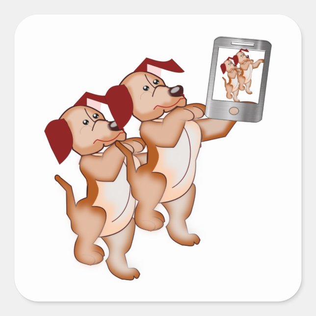Selfie Buddies Sticker (Front)