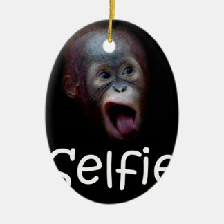 Selfie Ceramic Tree Decoration