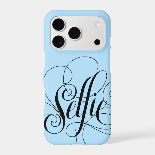 SELFIE Lettering Elegant Ice Something Blue (Back)