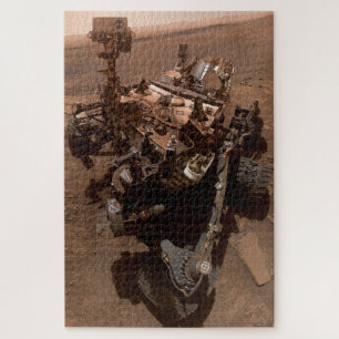 Selfie NASA Mars Curiosity Rover Laboratory Jigsaw Puzzle