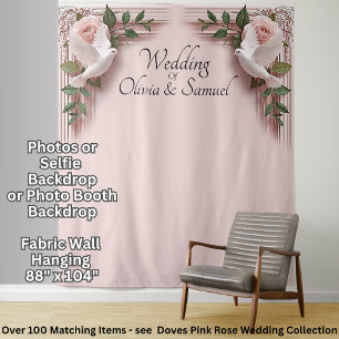 Selfie or Photo-Booth Backdrop Fabric Wall-hanging Tapestry