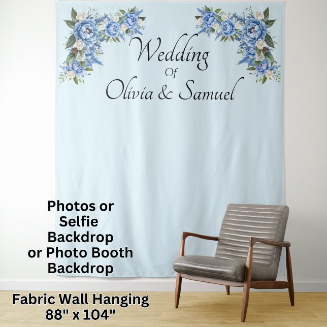 Selfie or Photo-Booth Backdrop Fabric Wall-hanging Tapestry (Creator Uploaded)