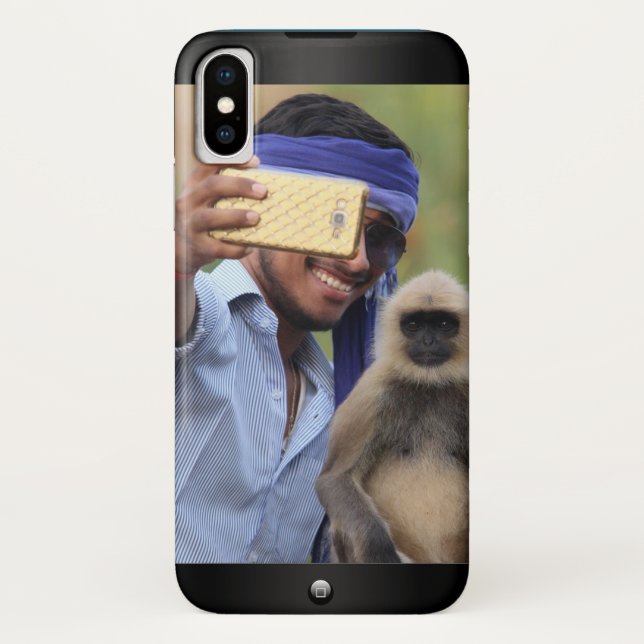 Selfie Photo  iPhone Case (Back)