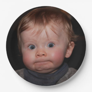 Selfie Photo Upload | Your Face Fun party  Paper Plate