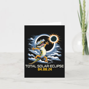 Selfie Solar Eclipse Card