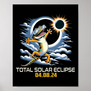 Selfie Solar Eclipse  Poster