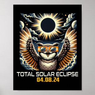 Selfie Solar Eclipse Solar Eclipse 2024 Totality Poster