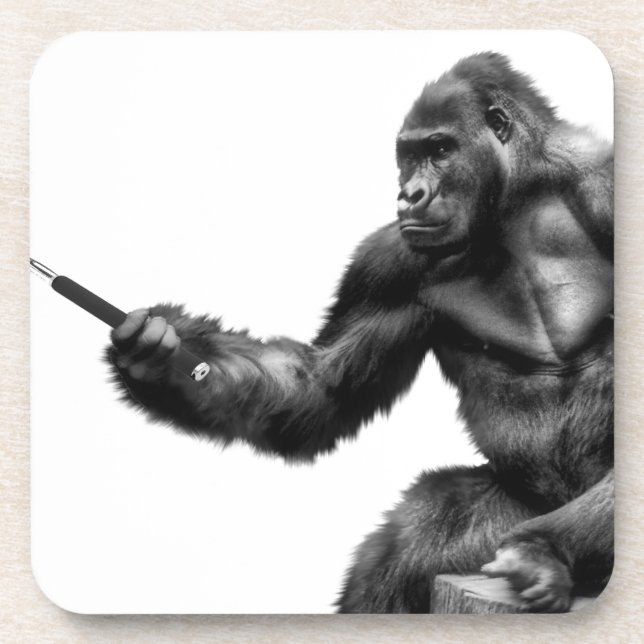 selfie stick coaster (Front)