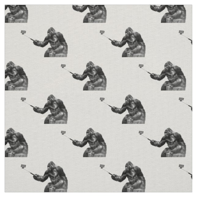 selfie stick fabric (Swatch)