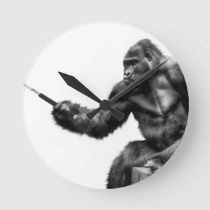 selfie stick round clock