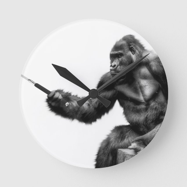 selfie stick round clock (Front)