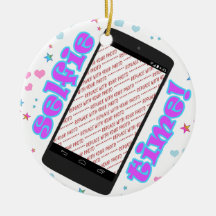 Selfie Time! Phone Shape Photo Frame