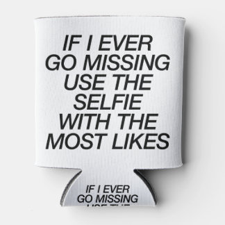 Selfie With the Most Likes Can Cooler