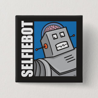 SELFIEBOT - The Robot Selfie Pin