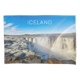 Selfoss & Kolufossar Waterfalls, Iceland Pillowcase