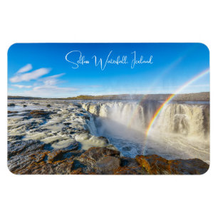 Selfoss Waterfall, Iceland Magnet