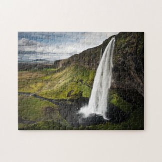 Seljalandsfoss Waterfall | Iceland Jigsaw Puzzle