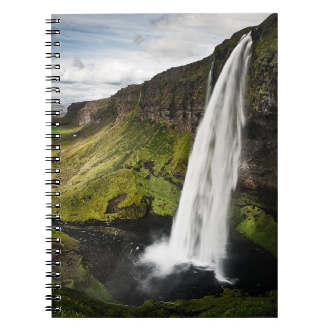 Seljalandsfoss Waterfall | Iceland Notebook (Front)