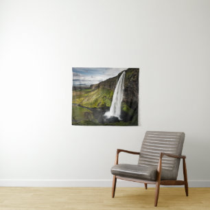 Seljalandsfoss Waterfall   Iceland Tapestry