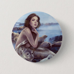 Selkie 6 Cm Round Badge