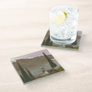 Selkirk Caribou Glass Coaster