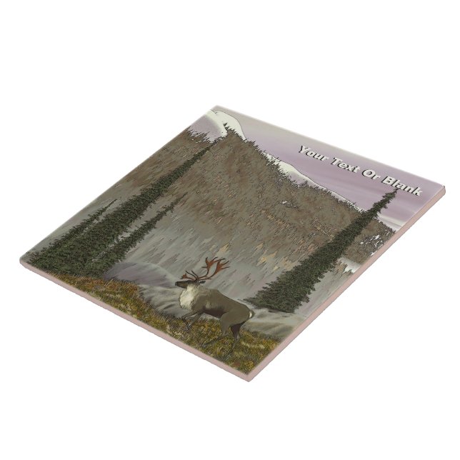 Selkirk Caribou Tile (Side)