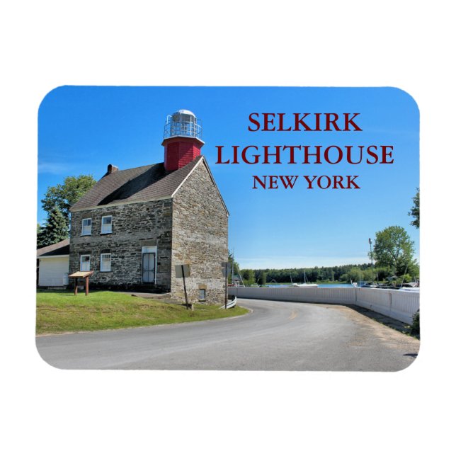 Selkirk Lighthouse, New York Flex Magnet (Horizontal)