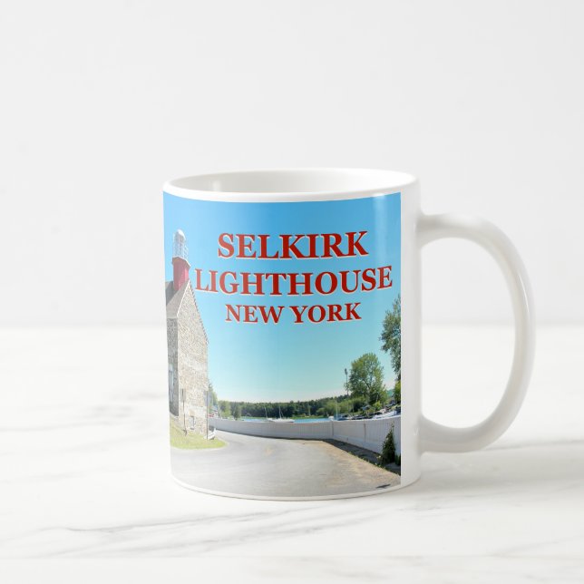 Selkirk Lighthouse, New York Mug (Right)