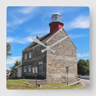 Selkirk Lighthouse, New York Wall Clock