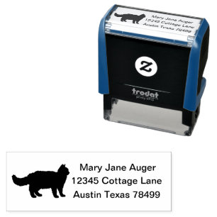 Selkirk Rex Personalised  Self-inking Stamp